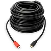 Digitus | Didelės spartos HDMI kabelis su signalo stiprintuvu | DB-330118-100-S | HDMI kištukas (A tipo) | HDMI kištukas (A tipo) | HDMI–HDMI | 10 m