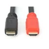 Digitus | Didelės spartos HDMI kabelis su signalo stiprintuvu | DB-330118-100-S | HDMI kištukas (A tipo) | HDMI kištukas (A tipo) | HDMI–HDMI | 10 m