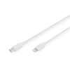 Digitus Skaitmenas | Lightning to USB-C duomenų / įkrovimo kabelis | DB-600109-020-W | USB-C prie Lightning Apple Lightning 8 kontaktų | USB C