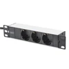Digitus 10" tinklo rinkinys, 6U spintelė, lentyna, PDU, 8 prievadų jungiklis, CAT 6 pataisų skydelis, Pilkas | Digitus | Tinklo rinkinys | DN-10-SET-1