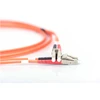 Assmann Electronic DIGITUS LWL patchcable LC/LC 50/125um 1m Multimode Duplex Halogenfrei bis 1Gbit su protokolu oranžinis OM2