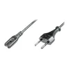 Assmann Electronic ASSMANN maitinimo laidas Euro - C7 M/F 1,8m H03VVH2-F 0,75qmm bl