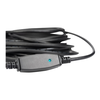 Assmann Electronic DIGITUS prailginimo kabelis USB 3.0 SuperSpeed Type USB A/AM/F aktyvus juodas 10m