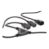 Assmann Electronic DIGITUS maitinimo laido skirstytuvo kabelis C14 - 2x C13 M/F 1.7m H05VV-F3G 1.0qmm/0.75qmm bl
