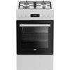 Dujinė viryklė su elektrine orkaite Beko FSM51339DWDS