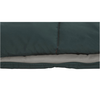 Easy Camp Lengva stovykla | Moon 200 Double | Miegmaišis | 220 x 150 cm | Dviejų krypčių atidarymas - automatinis užraktas, L formos | žalsvai mėlyna