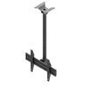 Laikiklis EDBAK | Tvirtinimas prie lubų | MBV1155-L | 42-57 " | Maksimalus svoris (keliamoji galia) 70 kg | Juodas