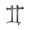 Laikiklis EDBAK Floor stand | TRV300 | Trolleys &amp; Stands | 42-55 " | Juodas
