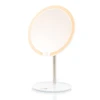 Kosmetinis pastatomas veidrodis su apšvietimu ETA Fenité Cosmetic Mirror, Baltos spalvos