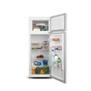 ETA | Šaldytuvas | ETA254690000E | Energy efficiency class E | Free standing | Double Door | Height 142.6 cm | Šaldytuvas net capacity 169 L | Šaldiklis net capacity 37 L | 40 dB | Baltas