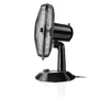 Ventiliatorius ETA | Zefir ETA160790010 | Table Fan | 45 W | Diameter 30 cm | Greičių skaičius 3 | Oscillation | Juodas