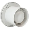 Europlast Vonios kambario ištraukimo ventiliatorius, apvalus EA100 Vonios kambario ventiliatorius, 15 W, skersmuo 10 cm, Baltas