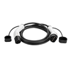 EV+ Charging Cable Type 2 to Type 2 16A 3 Phase 5m | EV+ | EV-CB-T2-16-3P-W | EV+ Charging Cable Type 2 to Type 2 16A 3 Phase | 5 m