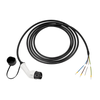 EV+ | EV-CBR-T2-32-3P-W | Charging Cable Type 2 3 phase OPEN END | 32 A | 5 m