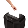 Fellowes Powershred | LX41 | Juodas | 17 L | Kreditinių kortelių smulkinimas | Popieriaus apdorojimo standartas / išvestis 8 lapai per eigą | Mini-Cut smulkintuvas | Garantija 24 mėn.