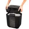Fellowes Powershred | LX41 | Juodas | 17 L | Kreditinių kortelių smulkinimas | Popieriaus apdorojimo standartas / išvestis 8 lapai per eigą | Mini-Cut smulkintuvas | Garantija 24 mėn.