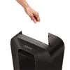 Fellowes Powershred | LX70 | Juodas | 18 L | Kreditinių kortelių smulkinimas | Popieriaus apdorojimo standartas / išvestis 11 lapų per eigą | Skersinis smulkintuvas | Garantija 24 mėn.