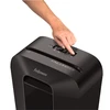 Fellowes Powershred | LX70 | Juodas | 18 L | Kreditinių kortelių smulkinimas | Popieriaus apdorojimo standartas / išvestis 11 lapų per eigą | Skersinis smulkintuvas | Garantija 24 mėn.
