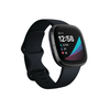 Išmanusis laikrodis Fitbit Sense Smart watch, GPS (satellite), AMOLED, Jutiklinis ekranas, Heart rate monitorius, Activity monitoring 24/7, Atsparus vandeniui, Bluetooth, Wi-Fi, Carbon/Graphite Stainless Steel