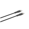 Fixed Fiksuotas | Pintas kabelis, 100W | FIXDB-CC12-BK | Juodas