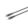 Fixed Fiksuotas Fiksuotas | Pintas kabelis USB-C/Lightning, 2 m | FIXDB-CL2-BK
