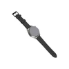 Fixed | Leather Strap with Quick Release 20mm for Išmanusis laikrodis | Juodas