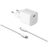 Fixed Ištaisyta | Mini kelioninis įkroviklis USB-C/USB-C laidas