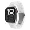 Fixed Fiksuotas dervos dirželis Apple Watch 38/40/41 mm, debesies baltos spalvos
