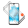 Fixed ekrano apsauga | Samsung | Galaxy A17 4G/5G | Grūdintas stiklas | Juoda | Pilnas padengimas 2.5D