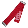 Fixed Ištaisyta | Sportiškas dirželis, skirtas Garmin QuickFit 22mm | 160-210 mm | Raudona | Nailonas
