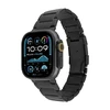 Fixed Fiksuotas | Titano dirželis „Apple Watch“ 44/45/46/49 mm | Juodas | Titanas