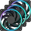 „Fractal Design“ | Kompiuterio ventiliatorius, 3 vnt. pakuotė | „Momentum 12 RGB“