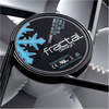 Fractal Design | Dynamic X2 GP-12 PWM Juodas | Baltas blades, juodas frame | Case fan