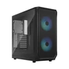 Fractal Design | Focus 2 | Side window | RGB Juodas TG Clear Tint | Midi Tower | ATX