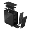 Fractal Design Fraktalų dizainas | Meshify 2 kompaktiškas lengvas grūdintas stiklas | Juodas | ATX
