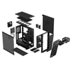 Fractal Design Fraktalų dizainas | Meshify 2 kompaktiškas lengvas grūdintas stiklas | Juodas | ATX
