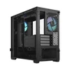 „Fractal Design“ | „Pop Mini Air RGB“ | Šoninis langas | Juodas TG skaidraus atspalvio | mATX, Mini ITX | ATX