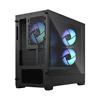 „Fractal Design“ | „Pop Mini Air RGB“ | Šoninis langas | Juodas TG skaidraus atspalvio | mATX, Mini ITX | ATX