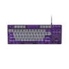 Klaviatūra Fury Kanabo K2 US balta pašvietimas mechaninė szaro-violetinė
