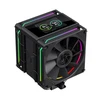 Gamemax CPU Air Cooler | SIGMA 620 LCD BK | Juodas