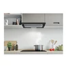 Gartraukis Candy Saldainių gaubtas | CBT60RBG | Teleskopinis | C energijos vartojimo efektyvumo klasė | Plotis 60 cm | 402 m³/h | Mechaninis | LED | Juodas