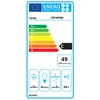 Gartraukis Candy Saldainių gaubtas | CBT60RBG | Teleskopinis | C energijos vartojimo efektyvumo klasė | Plotis 60 cm | 402 m³/h | Mechaninis | LED | Juodas