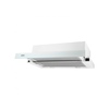 Gartraukis Eleyus Hood TLS L 14 200 60 WH+WH (Storm G 960 LED SMD 60 WH) Telescopic, Energy efficiency class D, Plotis 60 cm, 566 m³/h, Mechanical control, LED, Baltas/Baltas glass