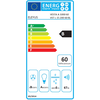 Gartraukis Eleyus Hood VST L 15 200 60 BL (Vesta A 1000 60 BL LED) Montuojamas prie sienos, B energijos vartojimo efektyvumo klasė, Plotis 60 cm, 725 m³/h, Mechaninis valdymas, LED, Juodas