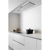 Gartraukis Novy Hood Crystal 26050 Canopy Energy efficiency class B Plotis 60 cm 600 m³/h Push buttons LED Baltas