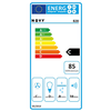 Gartraukis Novy | Hood | Essence 828 | Canopy | Energy efficiency class B | Plotis 60 cm | 517 m³/h | Mechanical control | LED | Nerūdijantis plienas