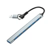 GEMBIRD 7 prievadų USB 3.2 (1 kartos) C tipo šakotuvas, SI