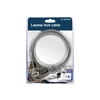 Gembird Cable užraktas nešiojamiesiems kompiuteriams (4 skaitmenų derinys) | LK-CL-01