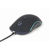 GEMBIRD Illuminated large size pelė su laidu USB juodas