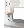 „Gembird NL-LEDRING-01“ USB LED žiedinis šviestuvas | Baltas 6500K | N/A